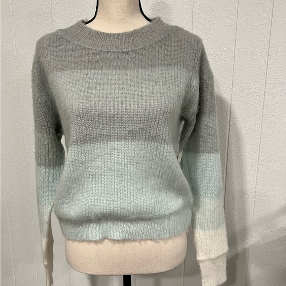 Free People Autumn Sky Cloud block out wool sweater - Picture 4 of 12